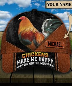 Personalized Chicken Classic Cap