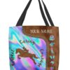Horse Personalized Respect Caring Courage All-Over Tote